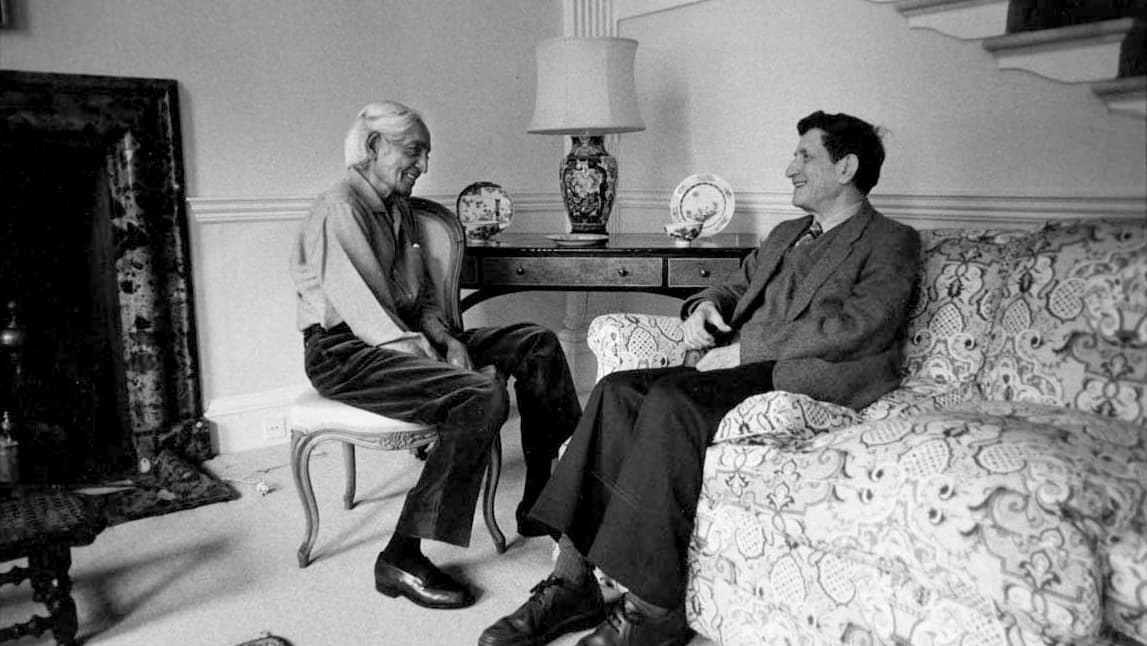 David Bohm and Jiddu Krishnamurti