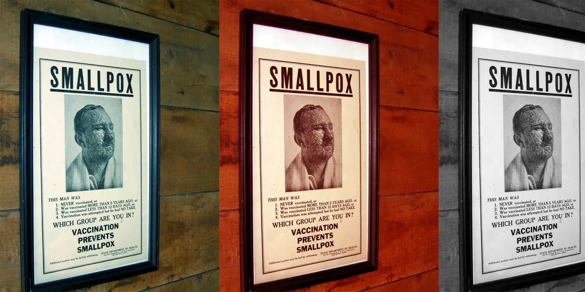 Smallpox posters