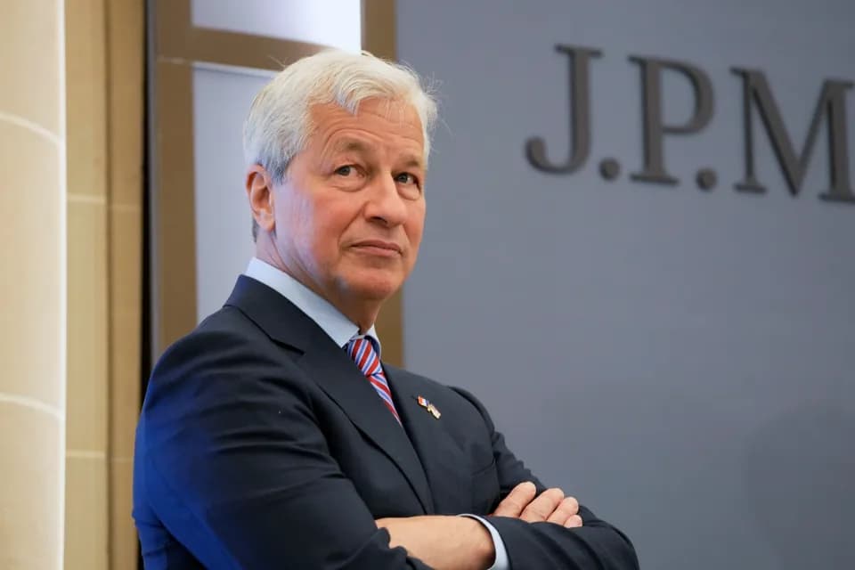 JP Morgan CEO Jamie Dimon looks on during the inauguration the new French headquarters of JP Morgan bank in Paris, France June 29, 2021. Michel Euler/Pool via REUTERS